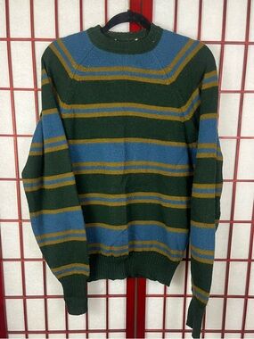 Vintage Jantzen 100% Virgin Wool Multicolor Crewneck Sweater